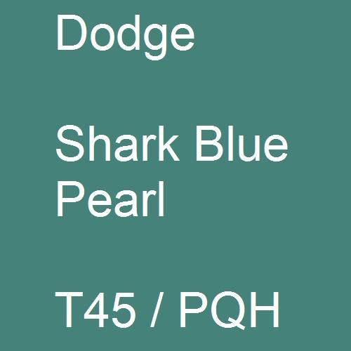 Dodge, Shark Blue Pearl, T45 / PQH.